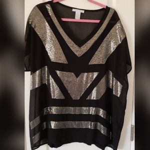 11-Design History sequin top 2X
